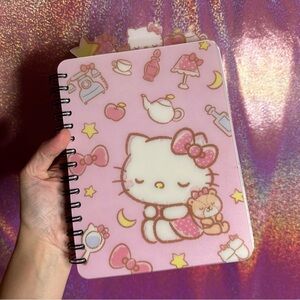 Sanrio Hello Kitty Pink Pastel Kawaii Tab Journal Notebook Brand New
